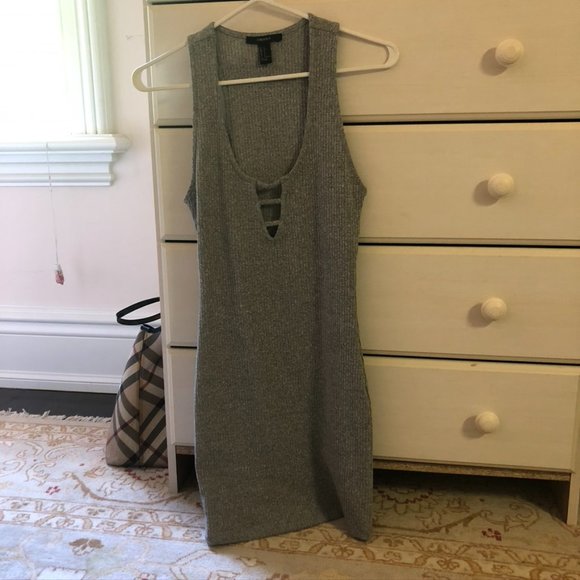 Forever 21 grey dress - Picture 3 of 5